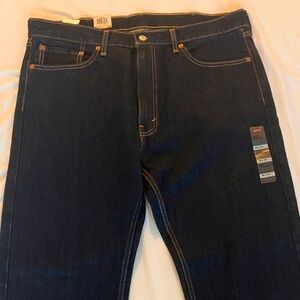 Levi's Men's Deep Indigo Straight Jeans